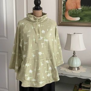 Isaac Mizrahi Cowl Neck Pullover